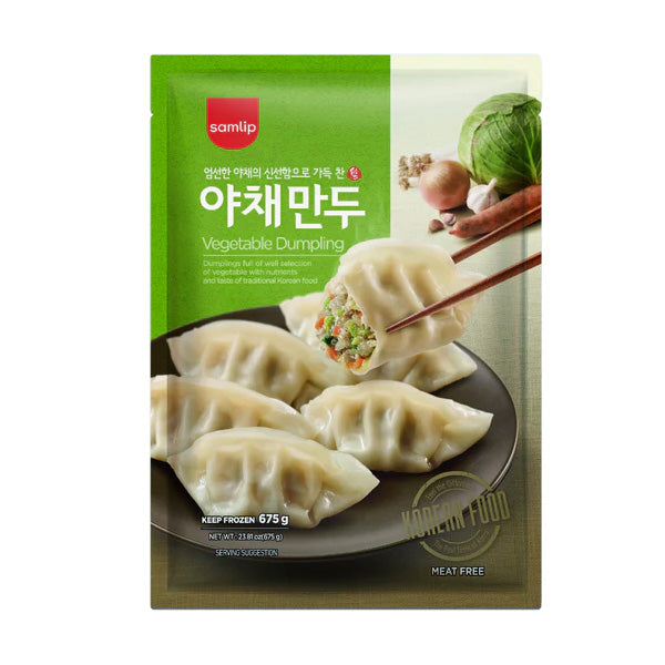 (SAMLIP) VEGETABLE DUMPLING - (삼립) 야채 만두