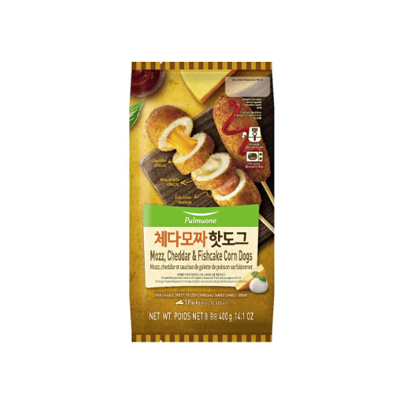 PMO)MOZZ,CHE&FISHCAKE DOG 체다모짜핫도그EASONED