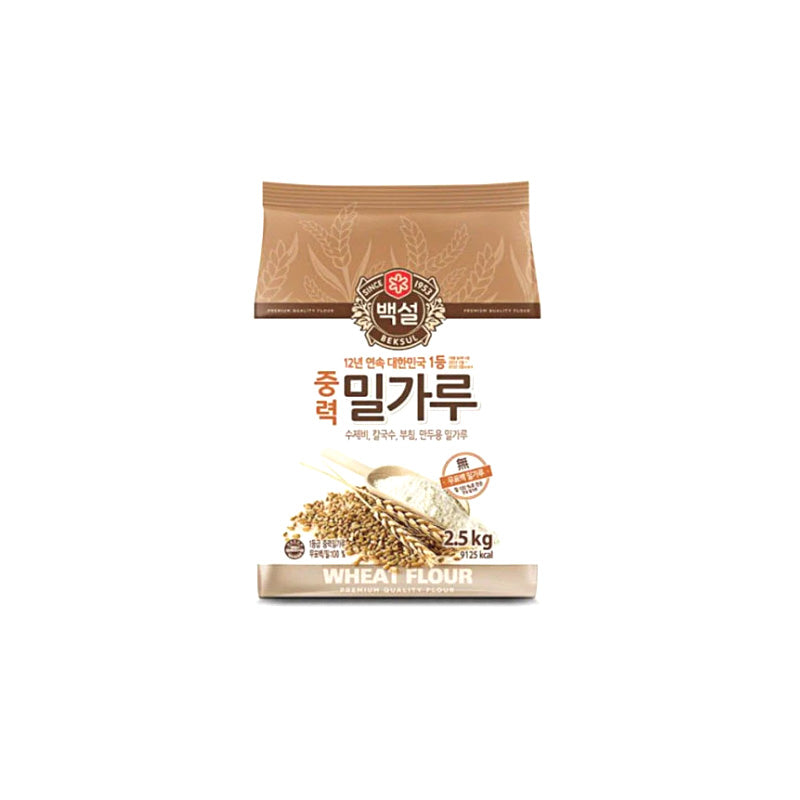 (BEKSUL) ALL PURPOSE FLOUR - (백설) 중력 밀가루