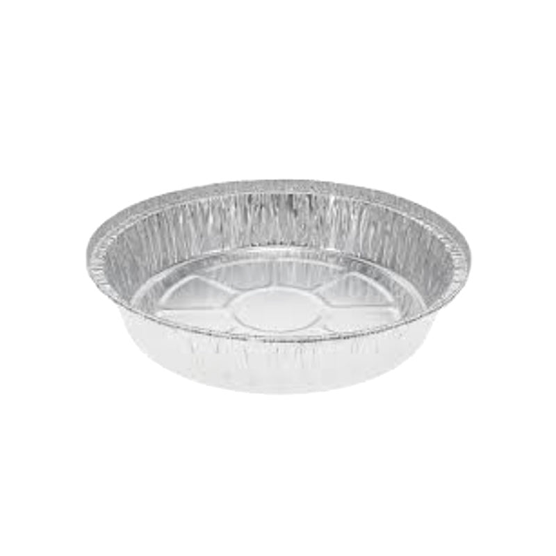 FLAT LID FOR 8" ROUND ALUMINIUM CONTAINER