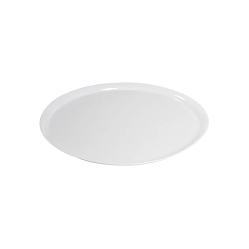 WHITE CATERING ROUND TRAY 18"
