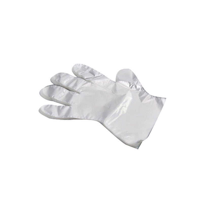 LARGE CLEAR POLY GLOVE ~ 20 * 500 COUNT
