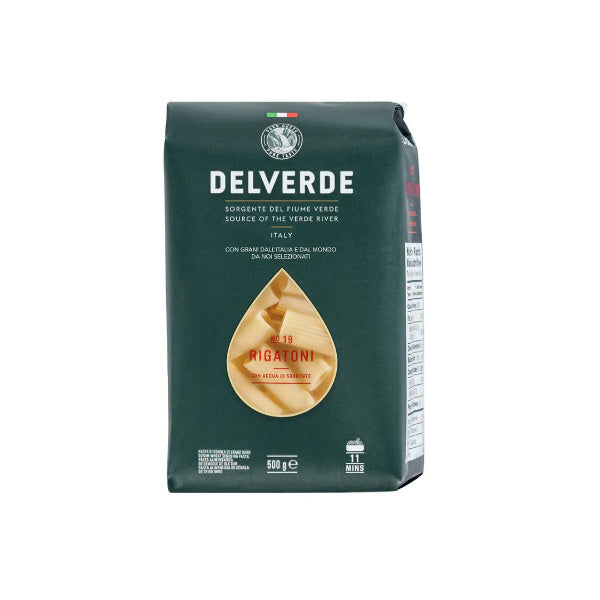 (DELVERDE) #19 RIGATONI ~ 12 * 1 LB