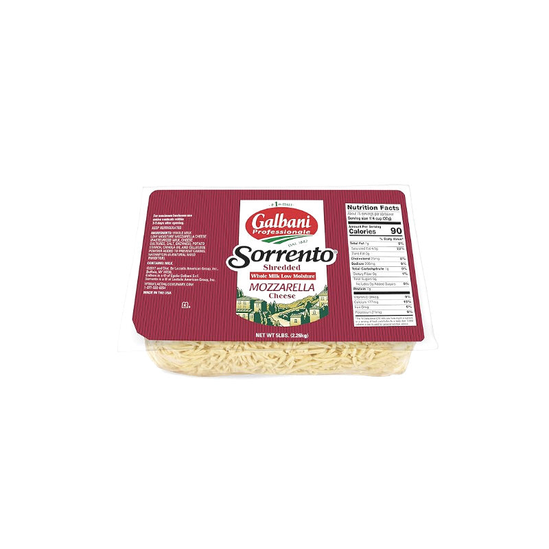 (SORRENTO) SHREDDED MOZZARELLA CHEESE