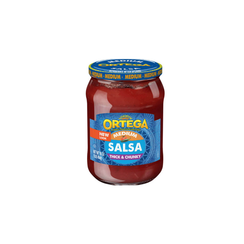 SALSA SAUCE MIDIUM THICK&CHUNKY (ORTEGA)