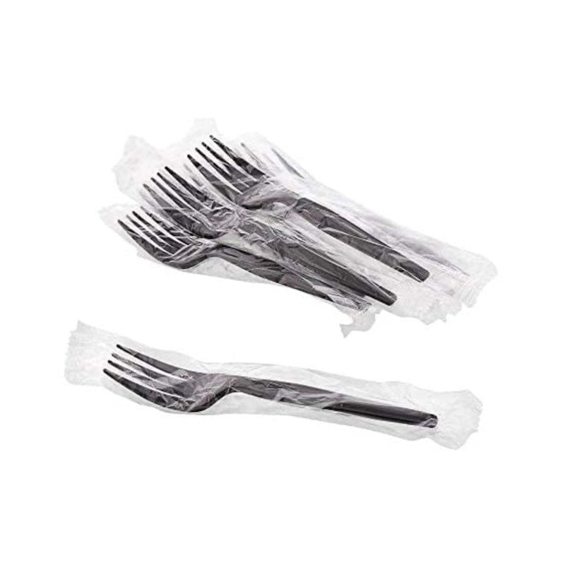 INDIVIDUALLY WRAPPED HEAVY DUTY BLACK FORK