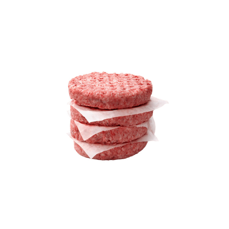 HAMBURGER PATTY FLAT ~ 6 OZ