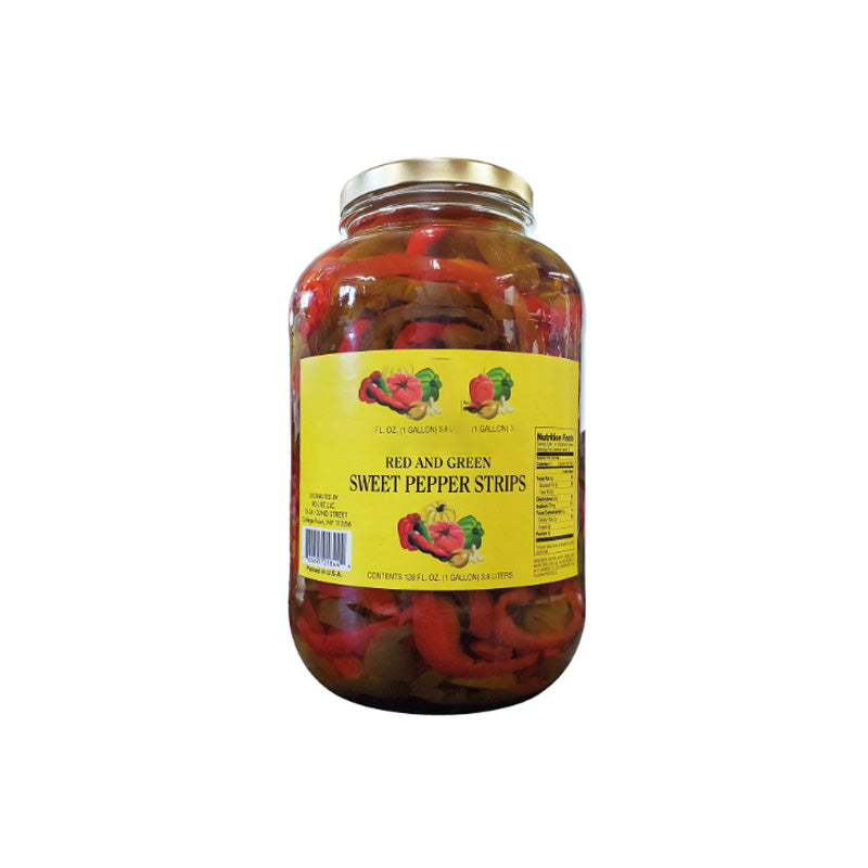SWEET RED&GREEN PEPPER (STRIP)