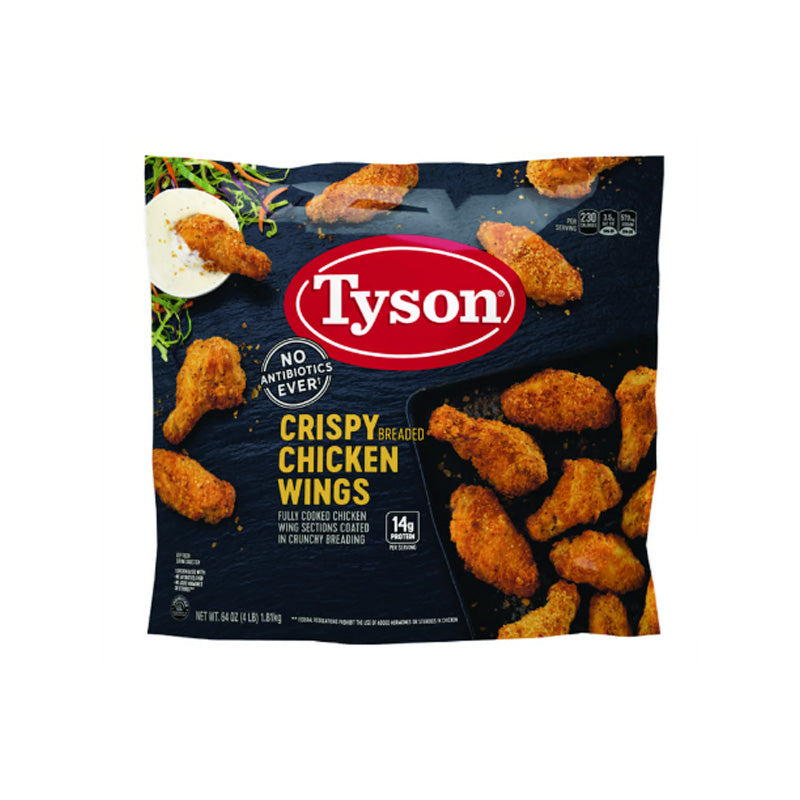 (TYSON) FULLY COOKED BREADED CHICKEN WING