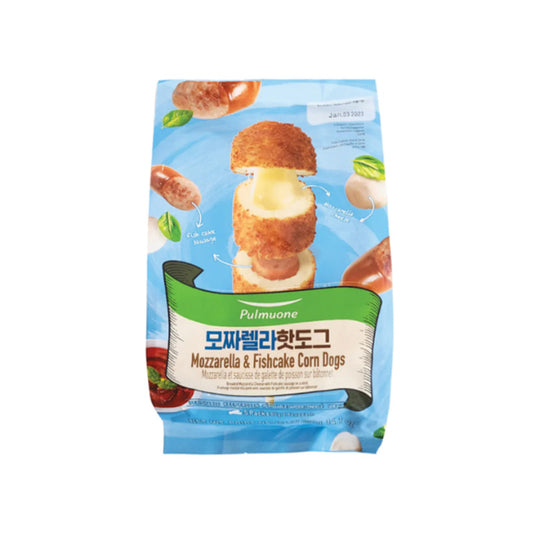 (PMO)  CORN DOG WITH MOZZARELLA AND FISH CAKE