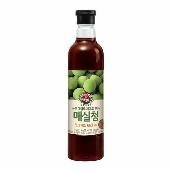 매실청) 백설 BEKSUL PLUM SYRUP 9X1.025KG