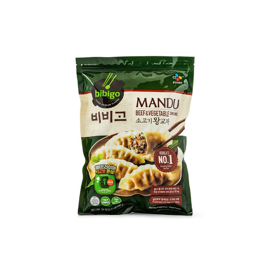 (CJ) BEEF GYOZA DUMPLING - (씨제이) 소고기 교자 만두