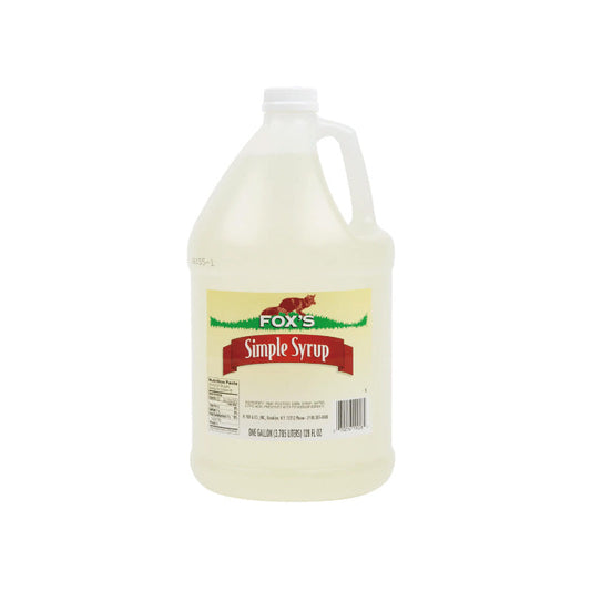 (FOX) SIMPLE SYRUP ~ 1 GAL