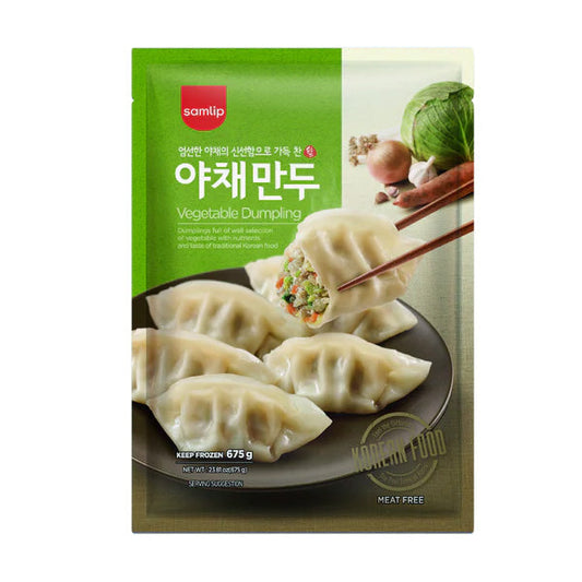 (SAMLIP) VEGETABLE DUMPLING - (삼립) 야채 만두