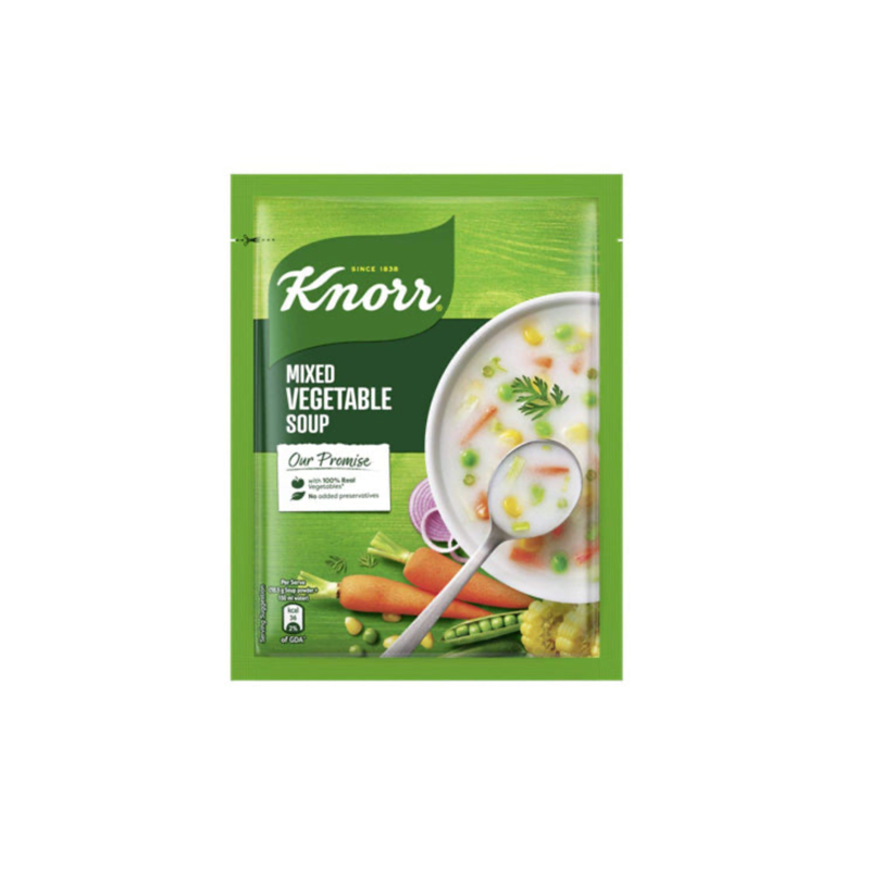 KNORR-VEGETABLE SOUP BASE (6/1.82#)