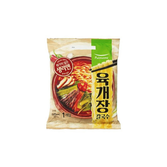 PMO)SPICY BEEF FLOV RAMEN 욱개장칼국수미냉면면)*