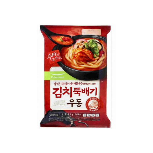 (PMO) KIMCHI HOTPOT UDON - (풀무원) 김치 뚝배기 우동