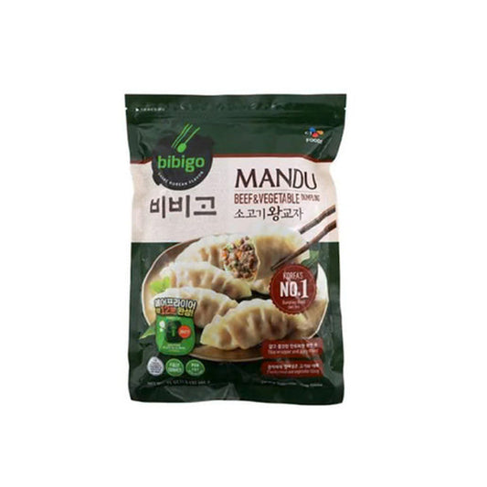 (BIBIGO) BEEF DUMPLING - (비비고) 소고기 왕교자 만두
