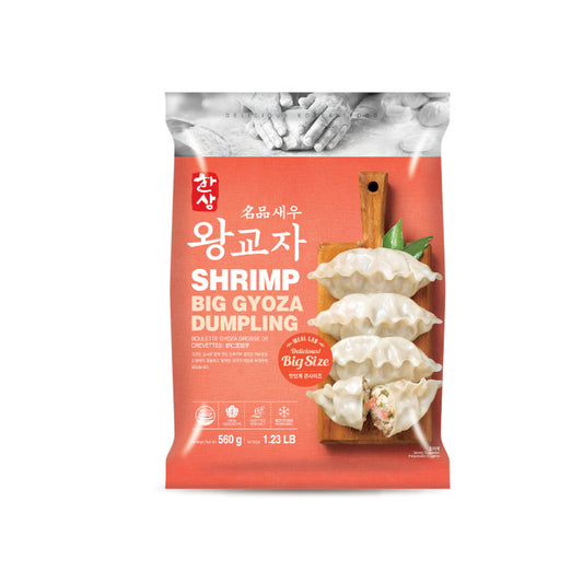 (HANSANG) SHRIMP GYOZA DUMPLING - (한상) 새우 왕교자 만두