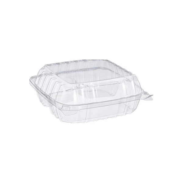 HINGED CLEAR TRAY ~ 9 INCH 3 COMPARTMENT [C90PS3]