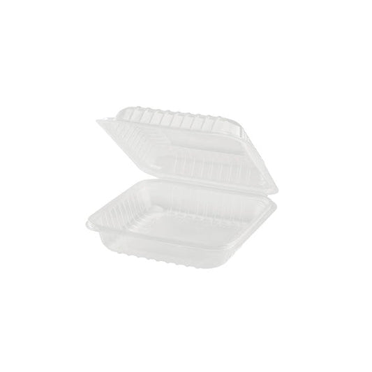 HINGED POLYPRO PLASTIC CONTAINER ~ 8 x 8
