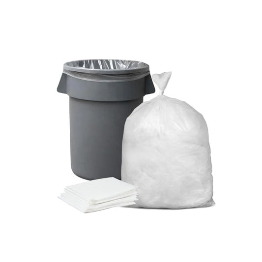 CLEAR GARBAGE BAG ~ 58 GAL