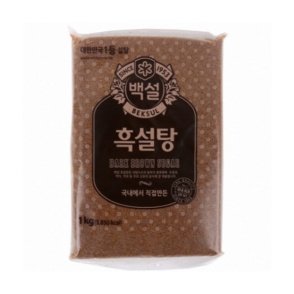 (BEKSUL) DARK BROWN SUGAR - (백설) 흑 설탕