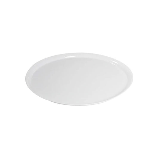 WHITE CATERING ROUND TRAY 18"