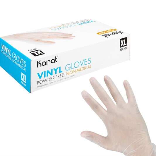 LARGE VINYL POWDER FREE GLOVES