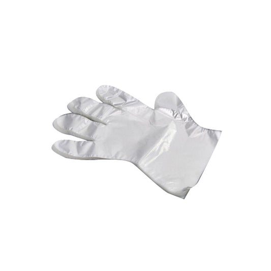 LARGE CLEAR POLY GLOVE ~ 20 * 500 COUNT
