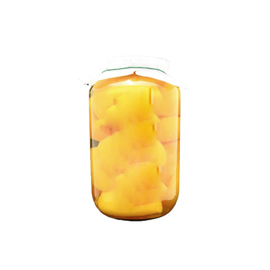 PEACH HALVES IN LIGHT SYRUP