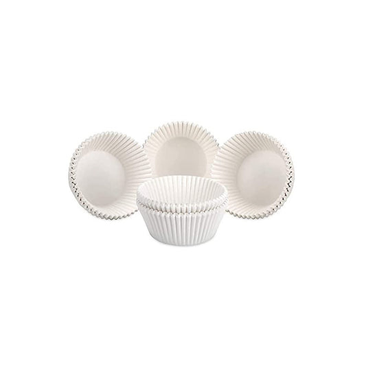 WHITE BAKING CUP ~ 2" * 1 1/4"