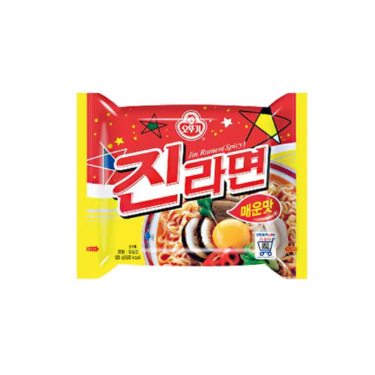 (OTG) SPICY JIN RAMEN - (오뚜기) 매운 진라면