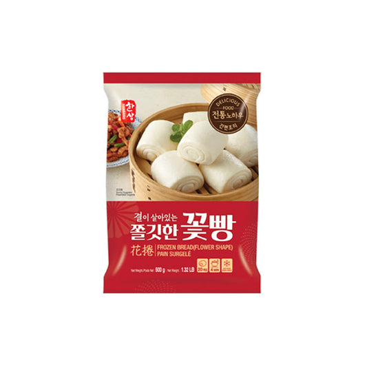 (HANSANG) FLOWER SHAPED FROZEN BREAD - (한상) 꽃빵