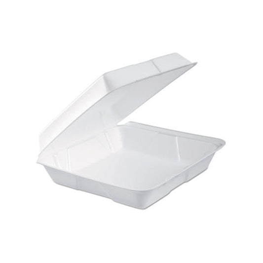 (DART) HINGED FOAM CONTAINER ~ [80HT1R]