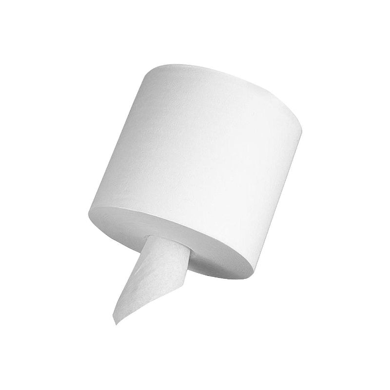 WHITE PAPER TOWEL ROLL ~ CENTER PULL