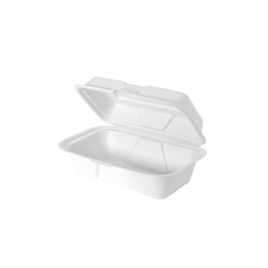 (GENPAK) BAGASSE FOOD CONTAINER ~ [HF206] 200 COUNT