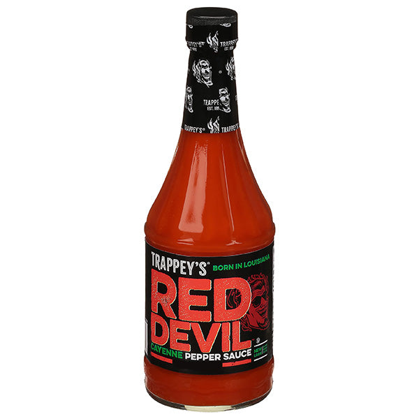 HOT SAUCE (RED DEVL 4/1) GLASS BOTTLE