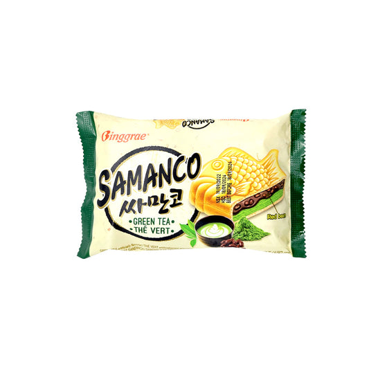 (BINGGRAE) GREEN TEA SAMANCO - (빙그레) 녹차 싸만코
