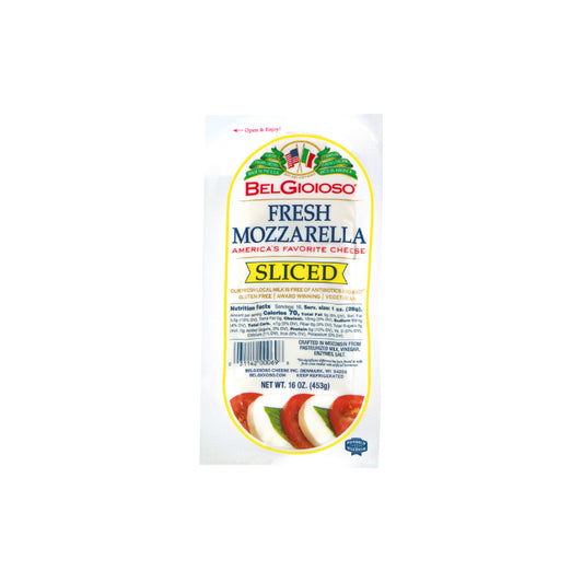 (BELGIOISO) SLICED FRESH MOZZARELLA