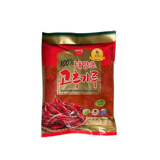 (WANG) FINE RED PEPPER POWDER - (왕) 고운 고추가루 ~ 6 X 5 LB