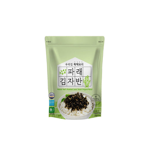 DRIED GREEN LAVER - 파래 돌자반
