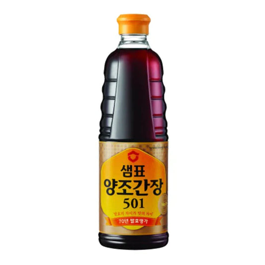 (SEMPIO) NATURALLY BREWED SOY SAUCE - (샘표) 양조 간장