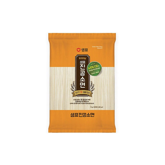 (SEMPIO) THIN VERMICELLI WHEAT NOODLES - (샘표) 진공 소면