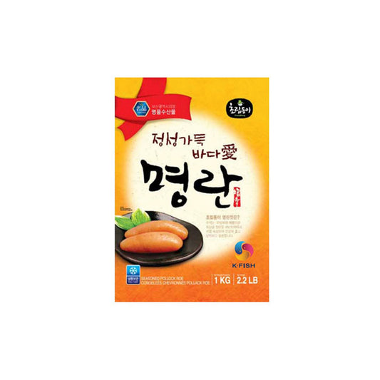 (CRD) SEASONED POLLOCK ROE - (초립동) 명란젓