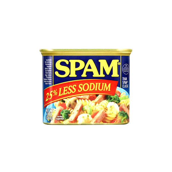 스팸 SPAM 25% LESS SODIUM