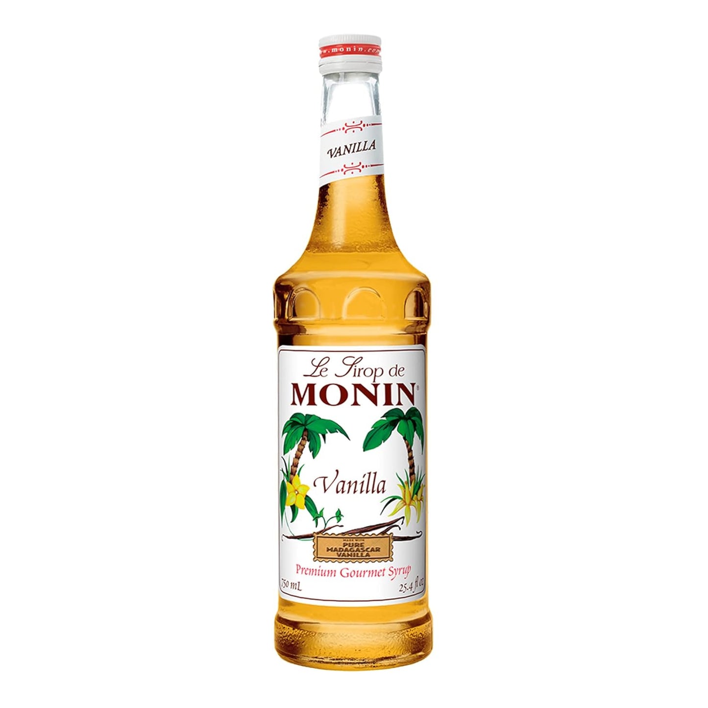 T-MONIN VANILLA SYRUP 750ML / 12