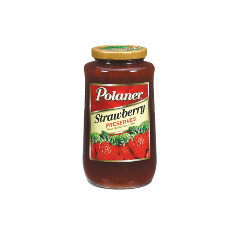 (POLANER) STRAWBERRY PRESERVE ~ 6 * 64 OZ