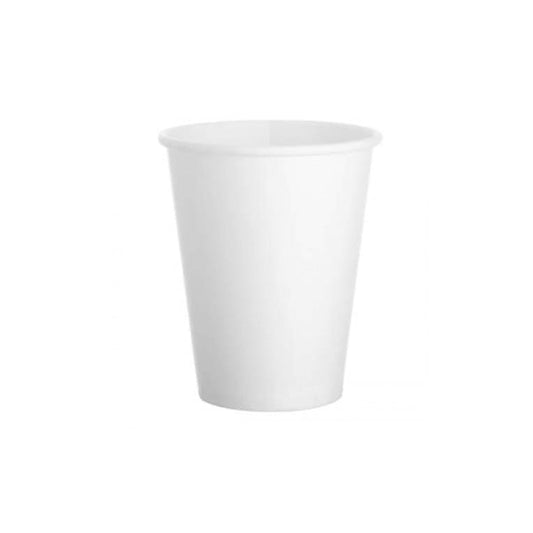 WHITE COFFEE CUP ~ 10 OZ