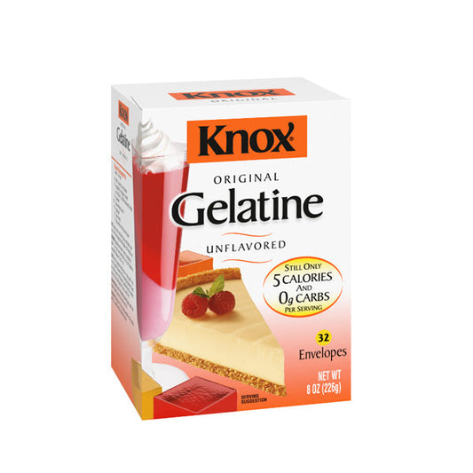 JELLO CLEAR GELATINE (UNFLAVORED) KNOX